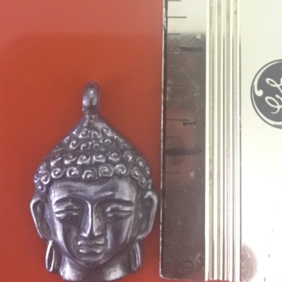 Big Buddha Jewelry - Sterling silver .925 Buddha head pendant
